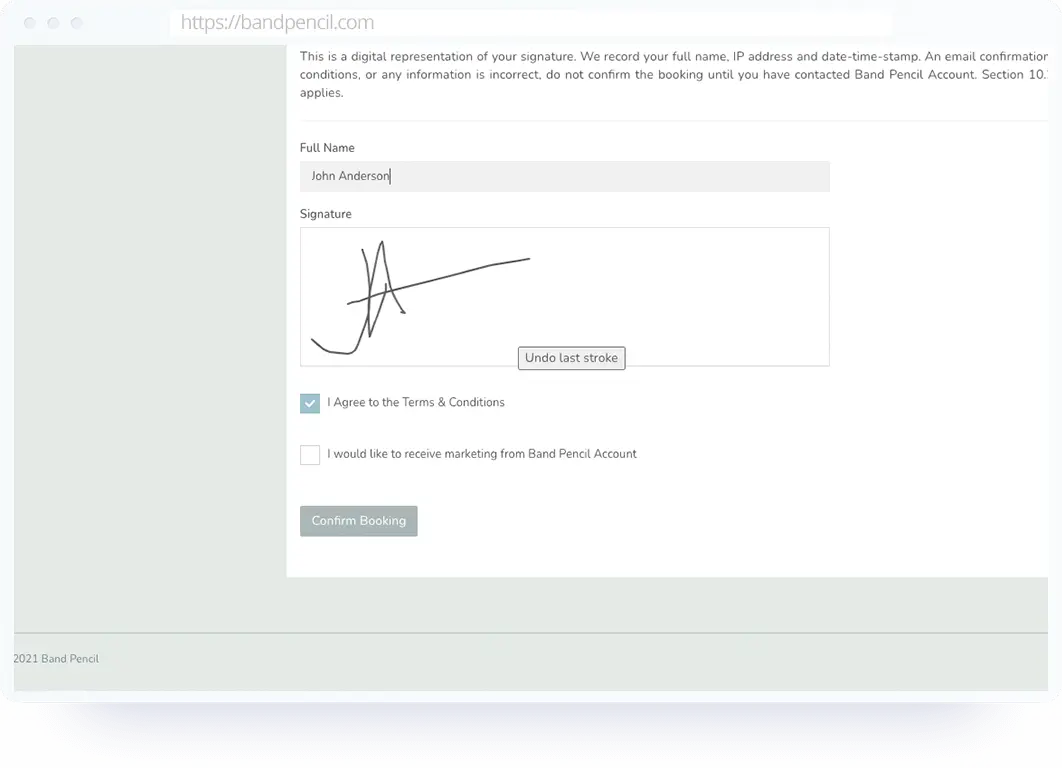 Make signing easy for your clients.